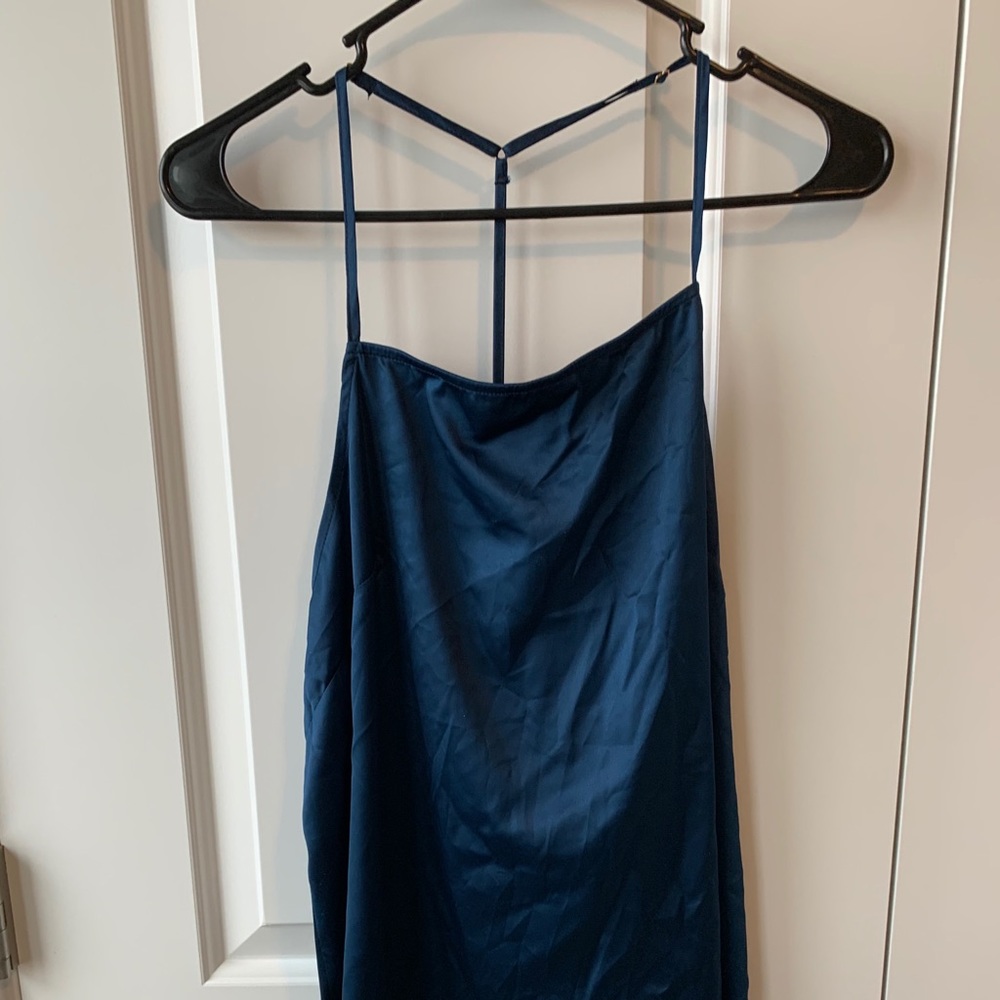Silk tank top